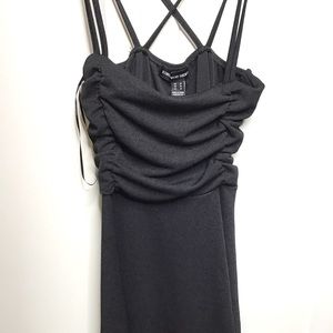 NEW black skater dress
